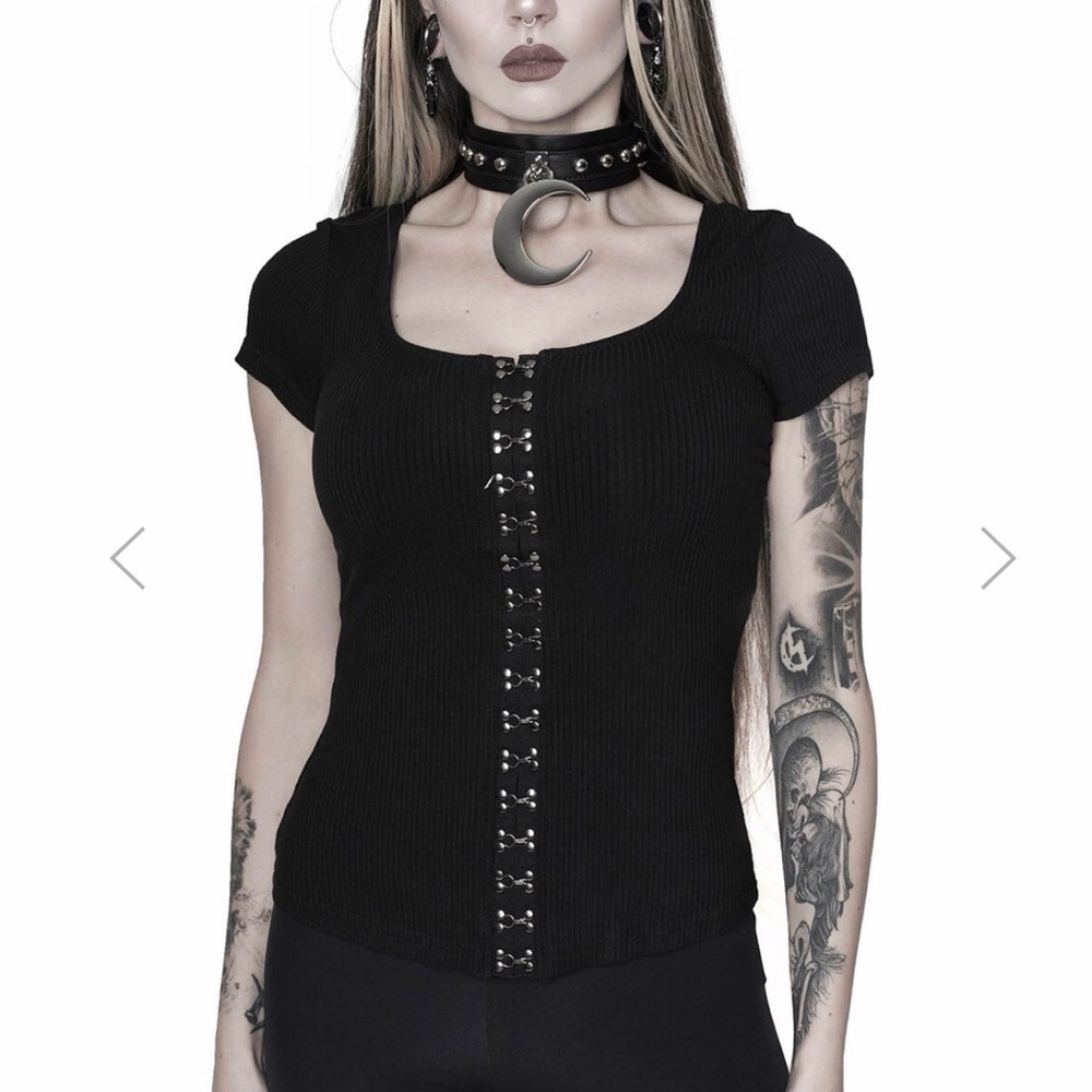 NWT Killstar Women’s Cap Sleeve Top